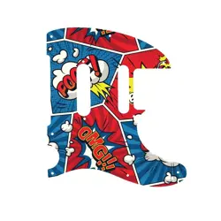 PICKGUARD FOR FENDER MODERN PLAYER TELECASTER PLUS COMIC