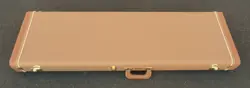 FENDER PRECISION BASS CASE - BROWN W/ GOLD POODLE INTERIOR - BRAND NEW W/TAGS