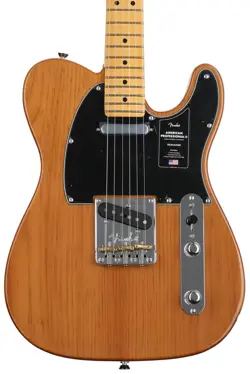 FENDER AMERICAN PROFESSIONAL II TELECASTER - ROASTED PINE WITH MAPLE FINGERBOARD