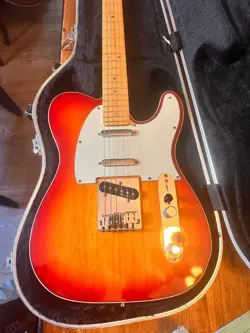 RARE! FENDER AMERICAN DELUXE TELECASTER ELECTRIC GUITAR 2006 W/ FENDER HARD CASE