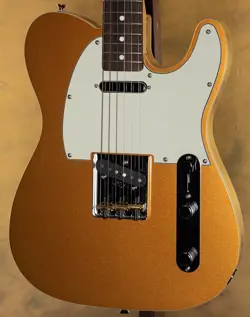 2023 FENDER JV MODIFIED '60S CUSTOM TELECASTER FIREMIST GOLD