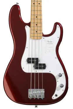 FENDER STANDARD PRECISION BASS - CANDY COLA, MAPLE FINGERBOARD