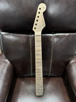 MAPLE RELIC W ABALONE INLAYS - NEW GUITAR NECK - FITS FENDER CUSTOM SHOP STRAT 4