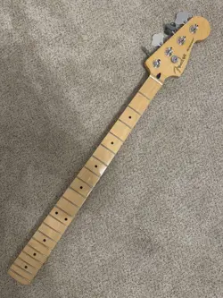 FENDER PLAYER PRECISION P BASS NECK & TUNERS, PREC BASS GUITAR MAPLE