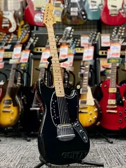 FENDER 1978 MUSTANG -BLACK/MAPLE- ELECTRIC GUTIAR [AUTH]