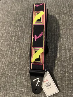 YELLOW/PINK NYLON GUITAR