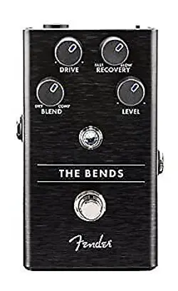 USED FENDER EFFECTOR THE BENDS COMPRESSOR PEDAL BATTERIESINCLUDED NO.KM1182