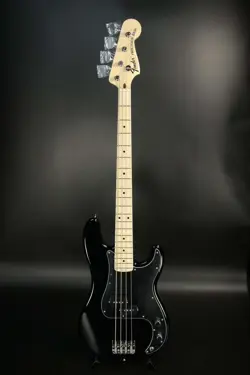 FENDER MADE IN JAPAN FSR COLLECTION TRADITIONAL 70S PRECISION BASS MAPLE BLACK