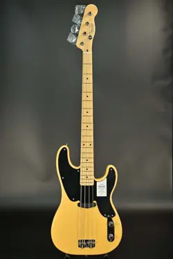 FENDER MADE IN JAPAN TRADITIONAL ORIGNAL 50S PRECISION BASS MAPLE BUTTERSCOTCH