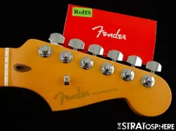 FENDER AMERICAN ULTRA II STRATOCASTER STRAT NECK + LOCKING TUNERS 