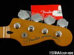 FENDER PLAYER PLUS SERIES METEORA BASS NECK + TUNERS MODERN 