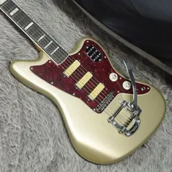 FENDER GOLD FOIL JAZZMASTER EB SHORELINE GOLD NO.YG1942