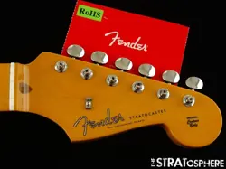 FENDER AV II AMERICAN VINTAGE 1957 STRAT NECK & TUNERS, STRATOCASTER USA MAPLE