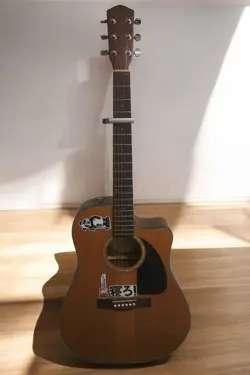 FENDER CD-60CE ACOUSTIC-ELECTRIC GUITAR NATURAL FINISH