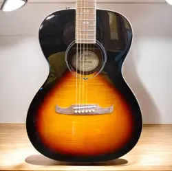 FENDER FA-235E ACOUSTIC-ELECTRIC GUITAR W/ GIG BAG SETUP CHECKED