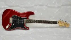 2003 SQUIRE STANDARD STRATOCASTER HSS ELECTRIC GUITAR W/ FENDER GIG BAG