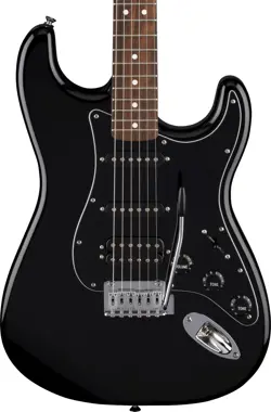 FENDER STANDARD STRATOCASTER HSS ELECTRIC GUITAR, LAUREL FINGERBOARD, BLACK