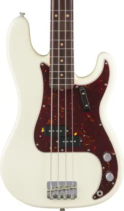 NEW! FENDER AMERICAN VINTAGE II 1960 PRECISION BASS, ROSEWOOD FB, OLYMPIC WHITE