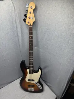 2007 FENDER JAZZ BASS MADE IN MEXICO WITH SOFT GIG BAG