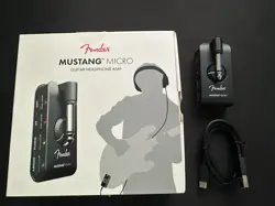 FENDER MUSTANG MICRO GUITAR HEADPHONE MODELING AMP