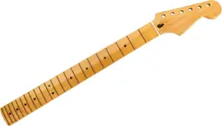 MIGHTY MITE VINTAGE AMBER NECK FOR FENDER STRAT, MAPLE FINGERBOARD