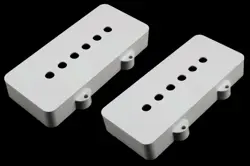 NEW - PICKUP COVERS (2) FOR FENDER JAZZMASTER - PARCHMENT