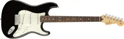 FENDER PLAYER STRATOCASTER, PAU FERRO FINGERBOARD, BLACK - MIM 