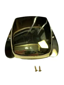 NEW OLD STOCK FENDER JAZZ BASS GOLD BRIDGE COVER PLATE