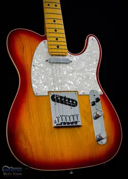FENDER 2020 AMERICAN ULTRA TELECASTER PLASMA RED BURST W/ OHSC