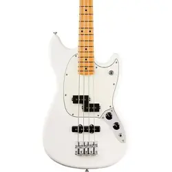 FENDER PLAYER II MUSTANG BASS PJ MAPLE FINGERBOARD POLAR WHITE