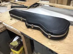 ORIGINAL FENDER PRECISION  P BASS GUITAR CASE FOR REPAIR