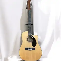FENDER CD-60SCE 12-STRING ACOUSTIC GUITAR NATURAL FINISH - USED