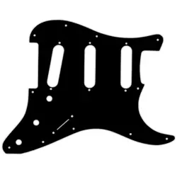 STRATOCASTER SOLID BLACK