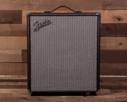 FENDER RUMBLE 100 V3 BASS AMP COMBO, BLACK/SILVER