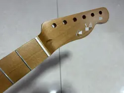 22 FRET TELE ELECTRIC GUITAR NECK PARTS ROASTED MAPLE FOR DIY FENDER REPLACE