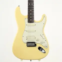 FENDER JEFF BECK STRATOCASTER LACE SENSOR VINTAGE WHITE #GGDGQ