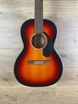 FENDER CP-60S PARLOR ACOUSTIC GUITAR SUNBURST
