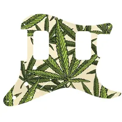 PICKGUARD FENDER BIG APPLE & DOUBLE FAT STRATOCASTER CANNABIS