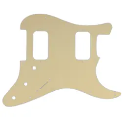 PICKGUARD FENDER BIG APPLE & DOUBLE FAT STRATOCASTER CREAM/BLACK/CREAM
