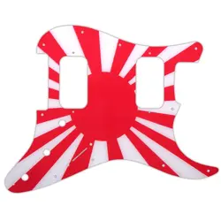 PICKGUARD FENDER BIG APPLE & DOUBLE FAT STRATOCASTER JAPANESE FLAG