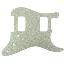 PICKGUARD FENDER BIG APPLE & DOUBLE FAT STRATOCASTER SILVER SPARKLE