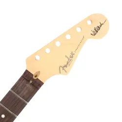 FENDER AMERICAN JEFF BECK SIGNATURE MODEL STRATOCASTER NECK ROSEWOOD MISSING NUT