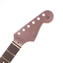 FENDER AMERICAN PRO II STRATOCASTER NECK BURGUNDY MIST METALLIC HEADSTOCK!