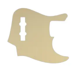 PICKGUARD FOR FENDER MADE IN MEXICO JAZZ BASS 4 STR CREAM/BLACK/CREAM