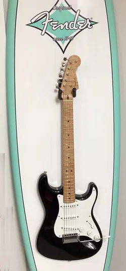 2004 FENDER CUSTOM SHOP ERIC CLAPTON BLACKIE STRATOCASTER AAA FLAME MAPLE NECK