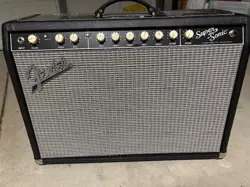 FENDER SUPER-SONIC 22 22W 1X12 TUBE GUITAR COMBO AMP BLACK W/COVER