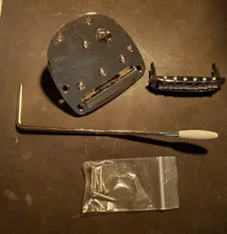 FENDER SQUIER CLASSIC BASS VI SIX TREMOLO + WHAMMY BAR VIBRATO BRIDGE 