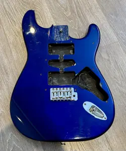 SQUIER BY FENDER BODY AFFINITY STRATOCASTER METALLIC BLUE