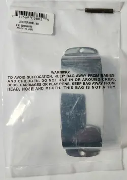 FENDER GUITAR VINTAGE JAZZ BASS PICKUP COVER 0010660090 CHROME MADE IN USA