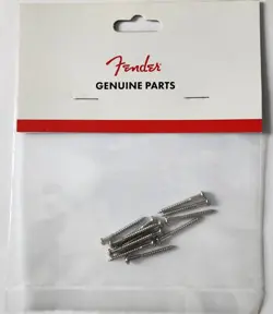 FENDER GUITAR VITAGE SLOTTED TELECASTER NECK PICKUP MOUNTING SCREWS 0018373049
